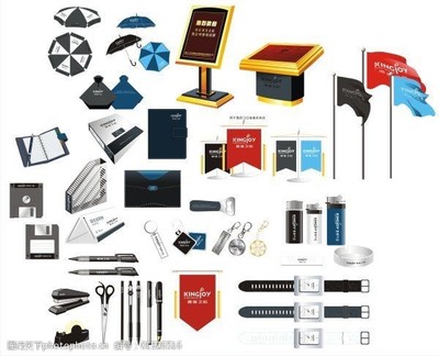 VIS素材辦公用品 讓品牌形象與高效辦公完美融合